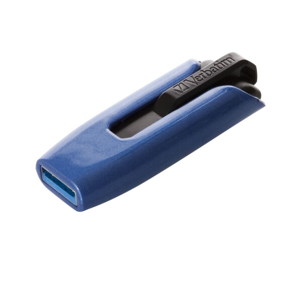 Verbatim V3 MAX - USB 3.0-Stick 32 GB - Blau - 32 GB - USB Typ-A - 3.2 Gen 1 (3.1 Gen 1) - 175 MB/s - Dia - Blau