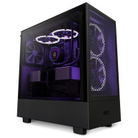 NZXT H5 Flow - Midi Tower - PC - Schwarz - ATX - EATX -...