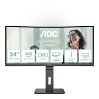 AOC CU34P3CV - 86,4 cm (34") - 3440 x 1440 Pixel -...