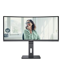 AOC CU34P3CV - 86,4 cm (34") - 3440 x 1440 Pixel - UltraWide Quad HD - LED - 4 ms - Schwarz