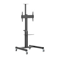 Tripp Heavy-Duty Rolling TV Stand Height Adjustable...