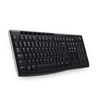 Logitech Wireless Keyboard K270 - Volle Größe...