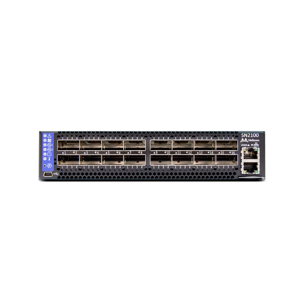 Mellanox Technologies MSN2100-CB2RC - Managed - L3 - Keine - 100 Gigabit Ethernet - Rack-Einbau - 1U