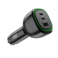 Alogic Lagegerät Auto 165W 2xUSB-C+1xUSB-A+ 240W...