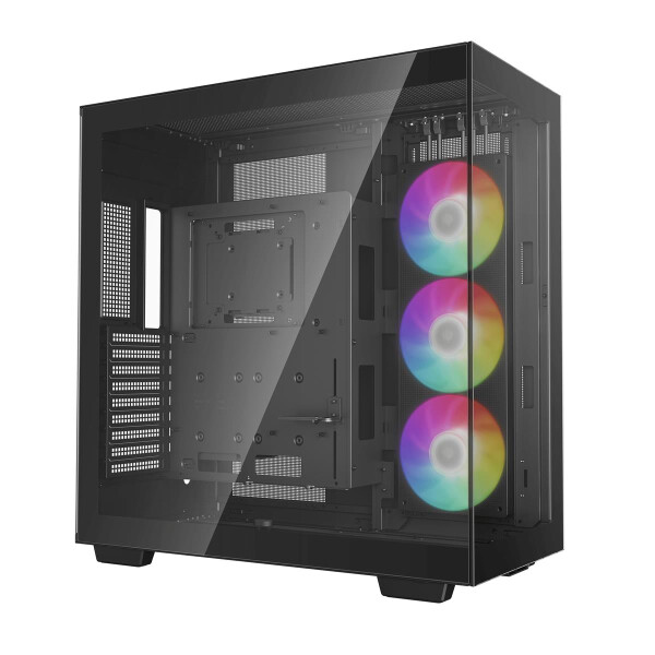 Deepcool CH780 ATX+ Panoramic case Dual Chamber Configuration Trinity 140mm ARGB Fans