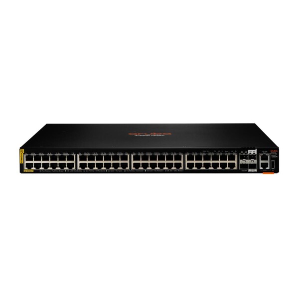 HPE Networking CX 6200M 48G Class4 PoE 4SFP+ Switch - Managed - L3 - Gigabit Ethernet (10/100/1000) - Power over Ethernet (PoE) - Rack-Einbau