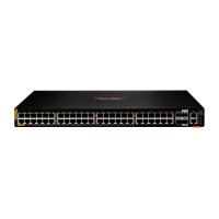 HPE Networking CX 6200M 48G Class4 PoE 4SFP+ Switch - Managed - L3 - Gigabit Ethernet (10/100/1000) - Power over Ethernet (PoE) - Rack-Einbau
