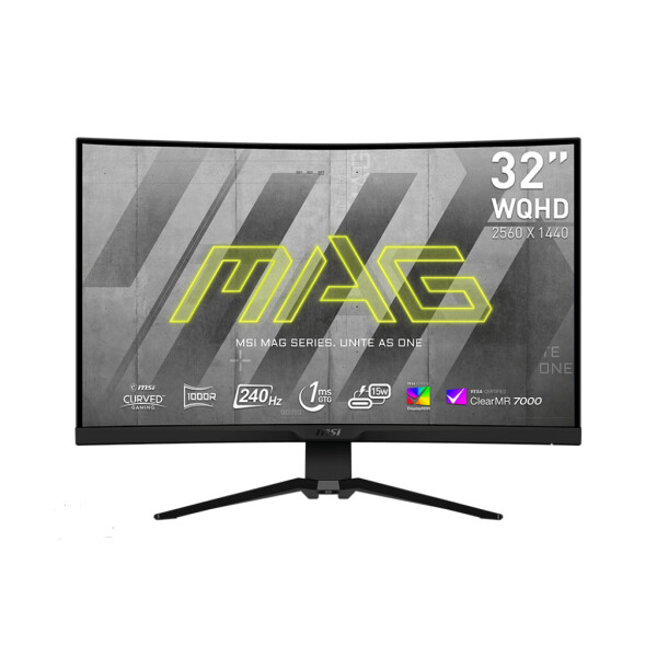 MSI MAG 325CQRXFDE 2560x1440 WQHD Rapid VA Curve 1000R 100x100mm