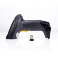 Equip Barcode Handscanner Laser Wireless USB schwarz