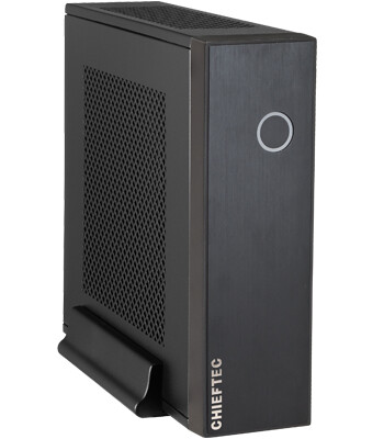 Chieftec IX-03B-OP - Mini Tower - PC - Schwarz - Mini-ITX - Heimbüro - 2.5,3.5"
