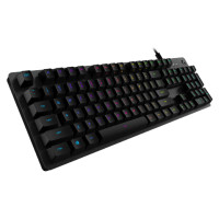 Logitech G G512 CARBON LIGHTSYNC RGB Mechanical Gaming Keyboard with GX Brown switches - Volle Größe (100%) - USB - Mechanischer Switch - RGB-LED - Karbon