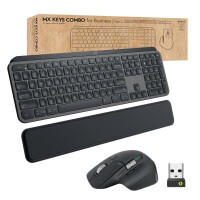 Logitech MX Keys combo for Business Gen 2 - RF Wireless +...