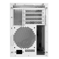 SilverStone SST-SG17W Cube PC Weiß micro ATX Mini-DTX Mini-ITX - Cube-Gehäuse - ATX