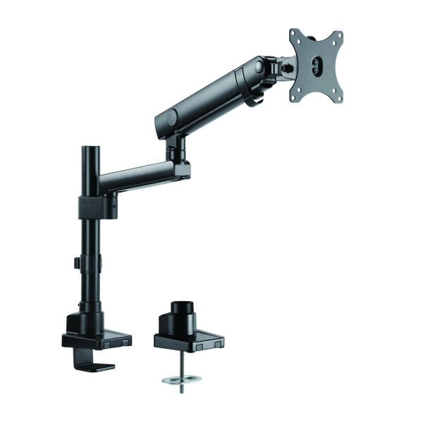 V7 DMPRO2TA-3E - Tischhalterung für Monitor (einstellbarer Arm) - Kunststoff, Aluminium, Stahl