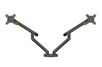 Bakker Elkhuizen Monitorarm BE Flexible Dual dunkelgrau...