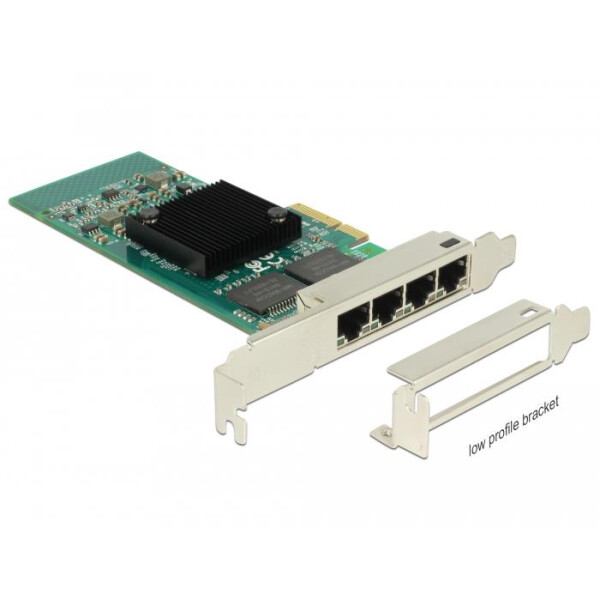 Delock 89946 - Eingebaut - Kabelgebunden - PCI Express - Ethernet - 1000 Mbit/s