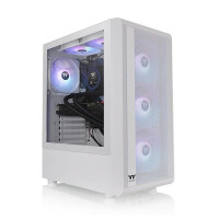 Thermaltake S200 TG ARGB - Midi Tower - PC - Weiß -...