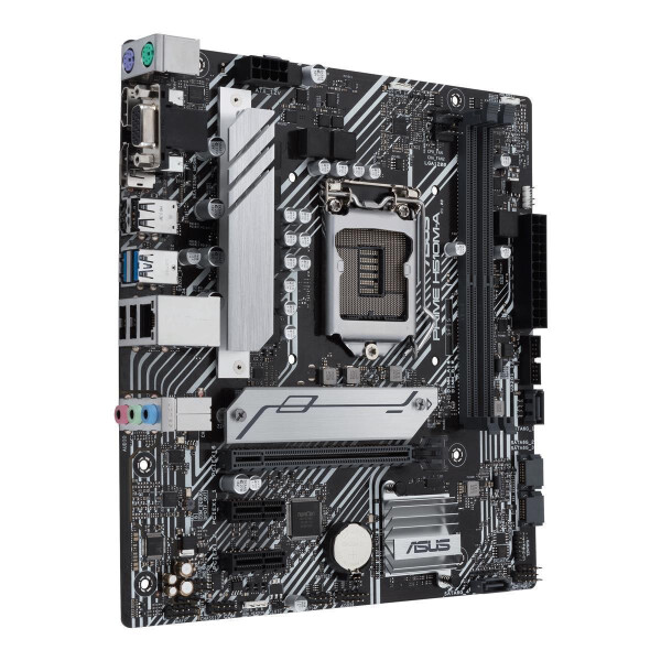 ASUS PRIME H510M-A - Intel - LGA 1200 - Intel® Celeron® - Intel® Core™ i5 - Intel® Core™ i7 - Intel® Core™ i9 - Intel® Pentium® - DDR4-SDRAM - 64 GB - DIMM