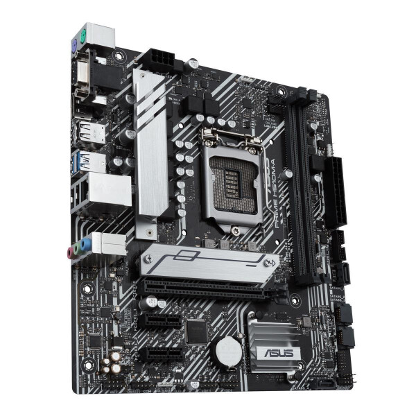 ASUS PRIME H510M-A - Intel - LGA 1200 - Intel® Celeron® - Intel® Core™ i5 - Intel® Core™ i7 - Intel® Core™ i9 - Intel® Pentium® - DDR4-SDRAM - 64 GB - DIMM