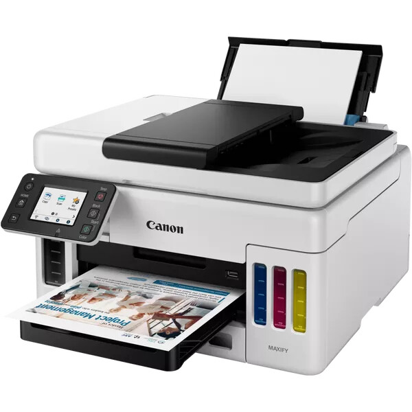 Canon MAXIFY GX6050 MegaTank - Tintenstrahl - Farbdruck - 600 x 1200 DPI - A4 - Direktdruck - Schwarz - Gelb