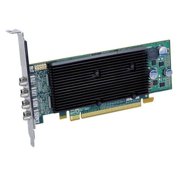 Matrox M9148 LP PCIe x16 - M9148 - 1 GB - GDDR2 - 128 Bit - 2560 x 1600 Pixel - PCI Express x16