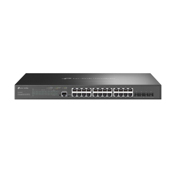 TP-LINK SG3428XMP Omada L2+ Managed Switch 24× PoE+ 4× 10Ge Sfp+ - Switch - 1 Gbps