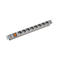 Bachmann Outlet strip 8-way 19 - 1,5 m - 880 g - 44 x 440...