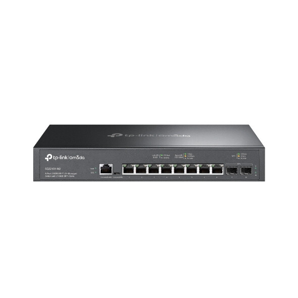 TP-LINK Omada SG3210X-M2 - Managed - L2+ - 2.5G Ethernet (100/1000/2500) - Rack-Einbau - 1U