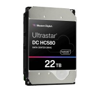 WD Ultrastar DC HC580 - 22 TB - 7200 RPM - 512 MB - 3.5" - SATA
