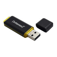 Intenso High Speed Line - 64 GB - USB Typ-A - 3.2 Gen 1 (3.1 Gen 1) - 250 MB/s - Kappe - Schwarz - Gelb