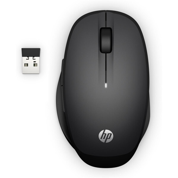 HP Dual-Mode-Maus - rechts - Optisch - RF Wireless - 3600 DPI - Schwarz