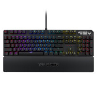 ASUS TUF Gaming K3 - Volle Größe (100%) - USB - Mechanischer Switch - RGB-LED - Grau