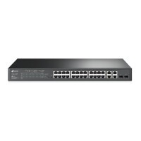 TP-LINK Smart PoE Switch T1500-28PCT - Switch - 24 x...