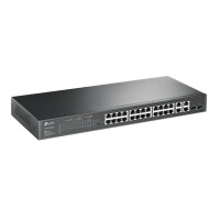 TP-LINK Smart PoE Switch T1500-28PCT - Switch - 24 x...