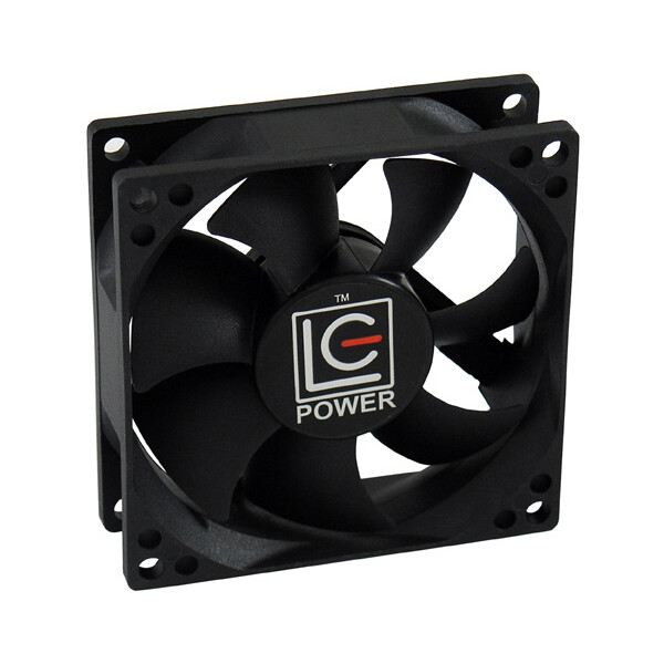 LC-Power LC-CF-80 - Ventilator - 8 cm - 2200 RPM - 25,1 dB - 34,25 cfm - 58,19 m³/h