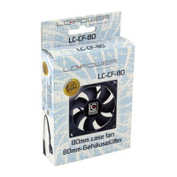 LC-Power LC-CF-80 - Ventilator - 8 cm - 2200 RPM - 25,1 dB - 34,25 cfm - 58,19 m³/h