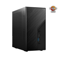 ASRock DeskMini X300 - 1,92 l großer PC - Mini-PC Barebone - AMD X300 - Socket AM4 - DDR4-SDRAM - 120 W