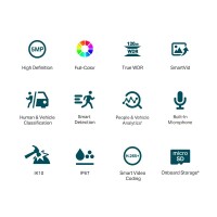 TP-LINK VIGI C250 V1 - Netzwerk-Überwachungskamera - schwenken / neigen