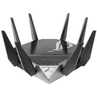ASUS GT-AXE11000 - Wi-Fi 6 (802.11ax) - Tri-Band (2,4 GHz/5 GHz/6 GHz) - Ethernet/LAN - Schwarz - Tabletop-Router