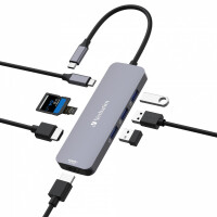 Verbatim USB-C Pro Multiport Hub 8 Port CMH-08 32151