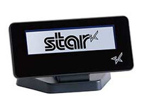 Star Micronics SCD222U - 2 Zeilen - 20 Ziffern - Schwarz - 0 - 40° - USB 2.0 - 141 mm