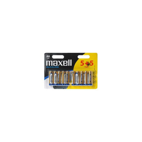 Maxell AA - Einwegbatterie - Alkali - Mehrfarbig - 14 mm - 14 mm - 50 mm