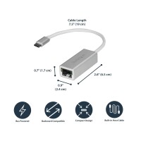 StarTech.com USB-C-auf-Gigabit-Netzwerkadapter - Netzwerkadapter - USB Type-C