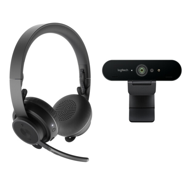 Logitech Pro Personal Video Collaboration Teams Kit - Persönliches Videokonferenzsystem - 4K Ultra HD - 90 fps - 5x - Graphit