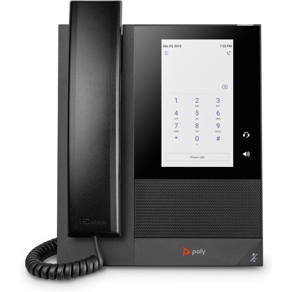 Poly CCX 400 - Für Microsoft Teams - VoIP-Telefon mit Rufnummernanzeige/Anklopffunktion