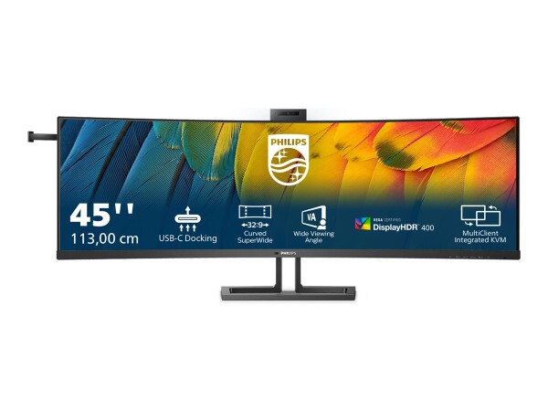 Philips 6000 series 45B1U6900CH/00 - 113 cm (44.5") - 5120 x 1440 Pixel - UltraWide Dual Quad HD - LED - 4 ms - Schwarz