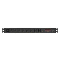 LogiLink PDU8P01 - Überwacht - 1U - Schwarz - 8...