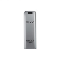 PNY FD256ESTEEL31G-EF - 256 GB - 3.2 Gen 1 (3.1 Gen 1) - 20 MB/s - Dia - Edelstahl