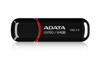 ADATA 64GB DashDrive UV150 - 64 GB - USB Typ-A - 3.2 Gen 1 (3.1 Gen 1) - Kappe - 9 g - Schwarz