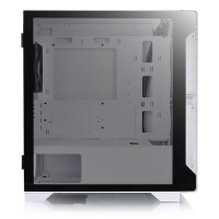 Thermaltake S100 Tempered Glass Snow Edition - Micro Tower - PC - Weiß - micro ATX - Mini-ITX - SPCC - 16,5 cm